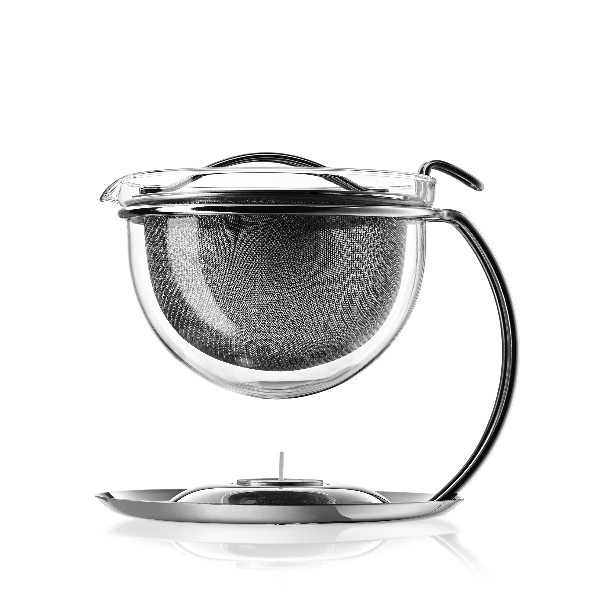 mono - filio - portion teapot with integrated warmer 0,6 l