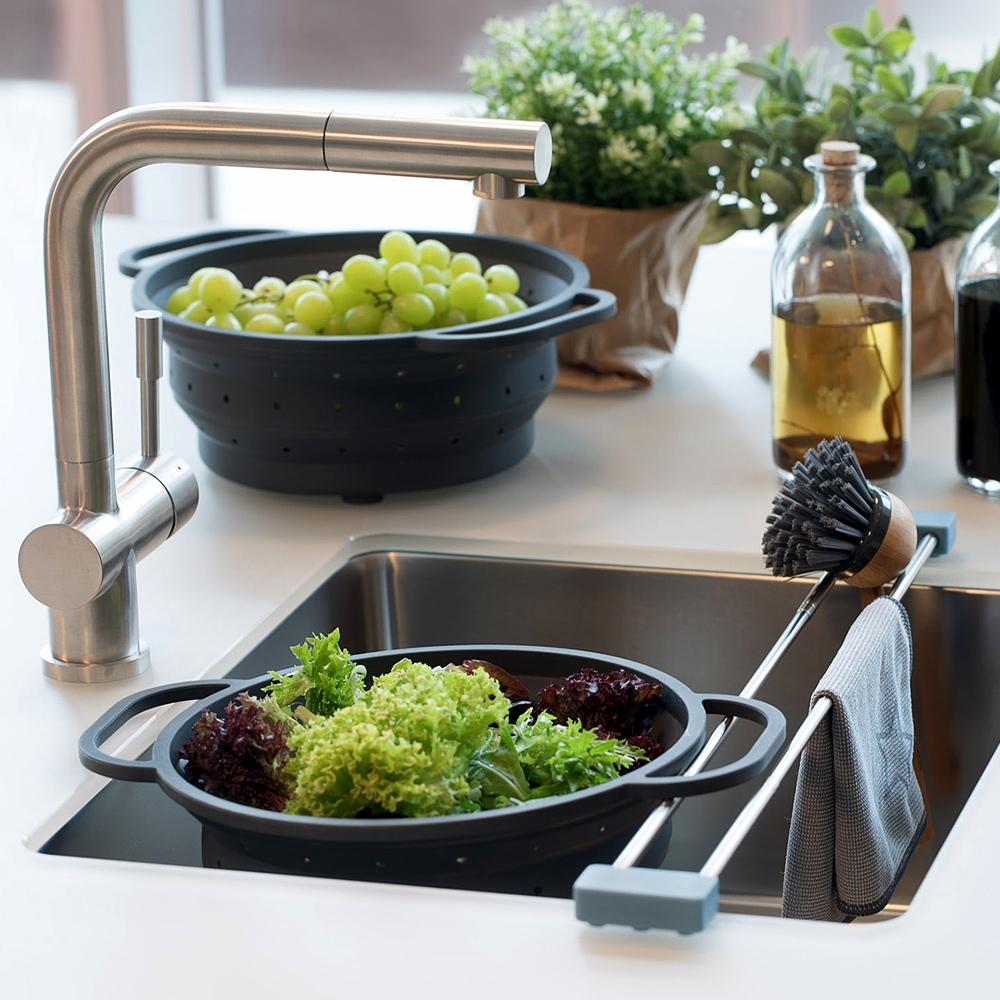 Brainstream - drip.line | Spültuchhalter & Abtropfer | Blau