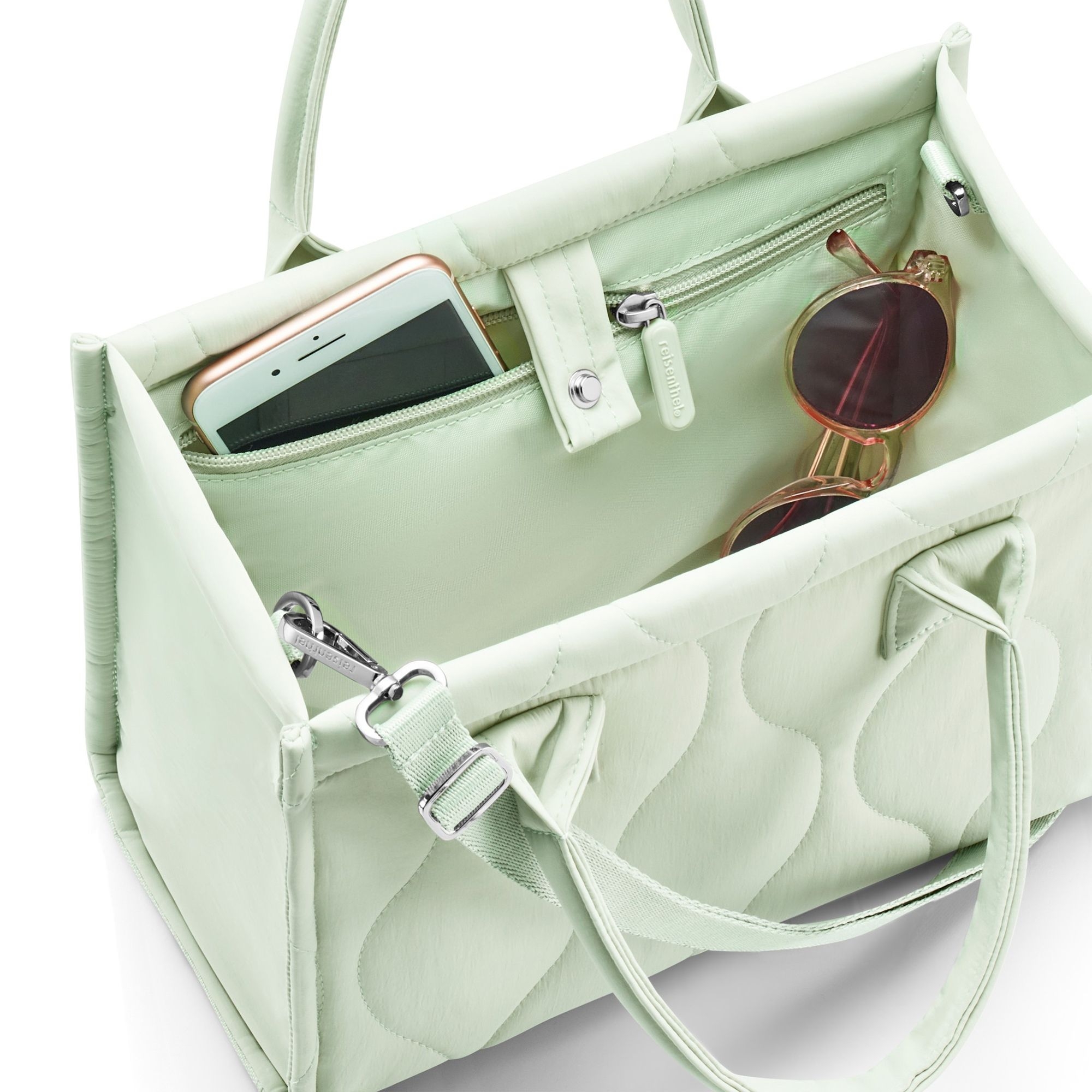 reisenthel - daily shopper XS - puffer iced matcha