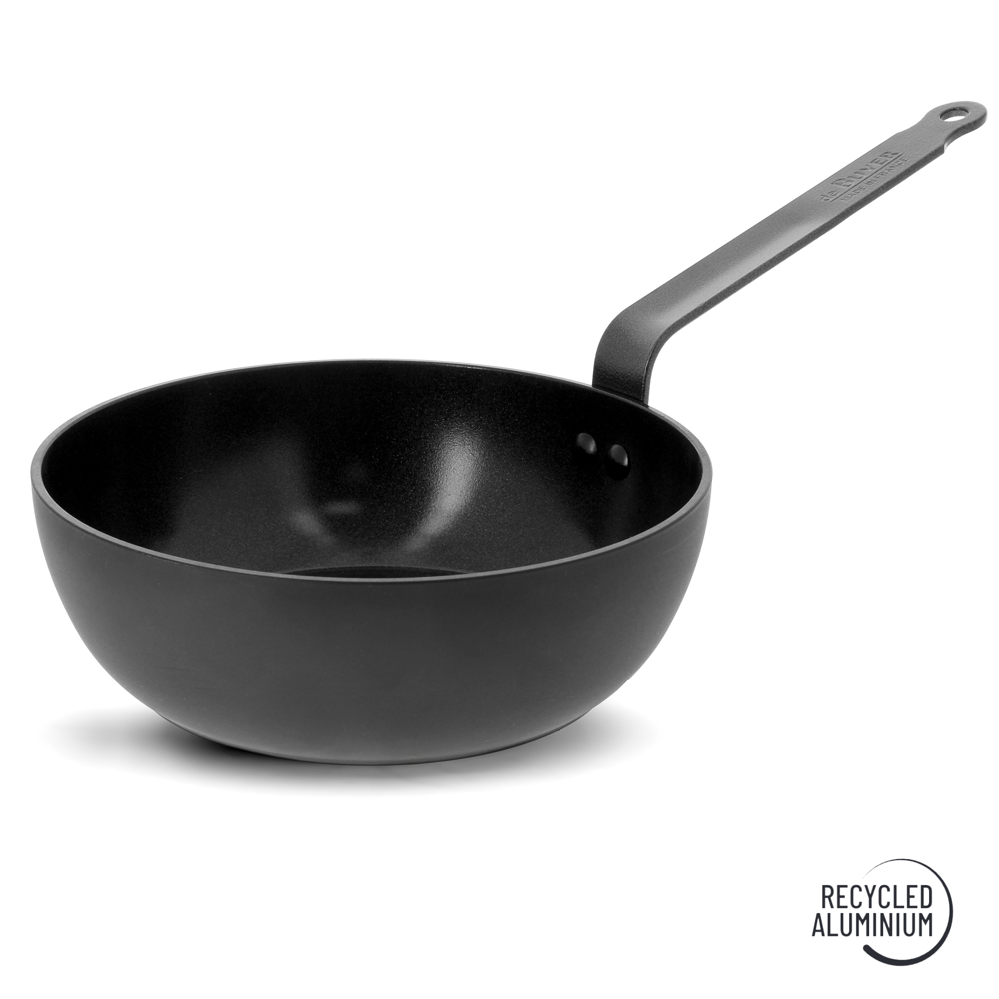 de Buyer - Non-stick Ceramic Curved Sauté-pan - CERANOA 24 cm