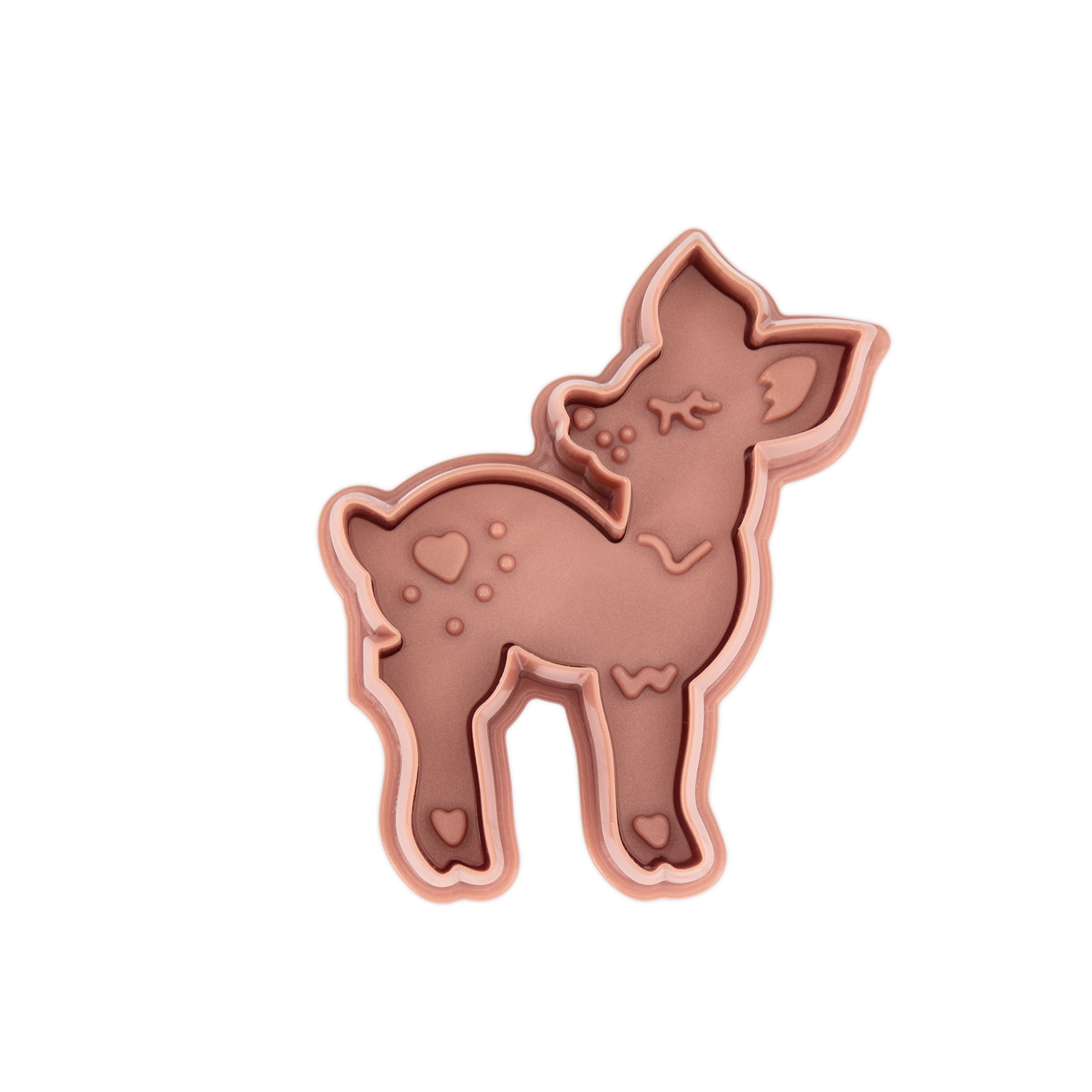 Städter - Embossing cookie cutter deer - 7.5 cm