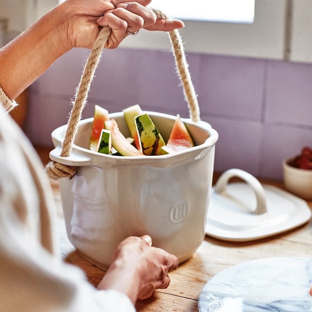 Emile Henry - Compost Bin | 4 L | Organic waste bin