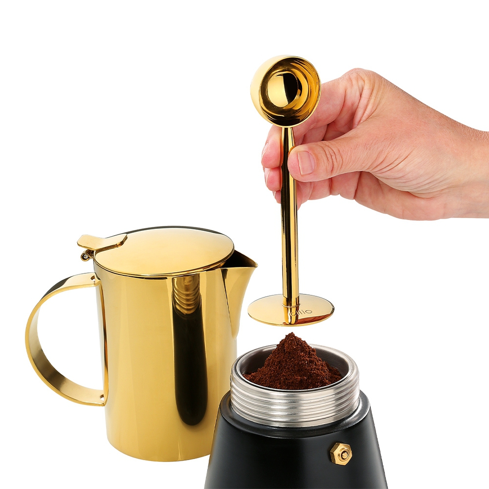 cilio - Coffee Culture - Espressodrücker mit Kaffeelot