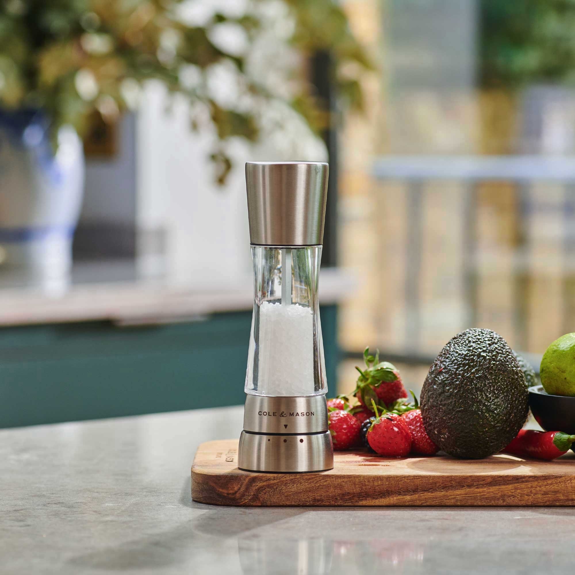 COLE & MASON - Derwent Salt Mill | Stainless steel