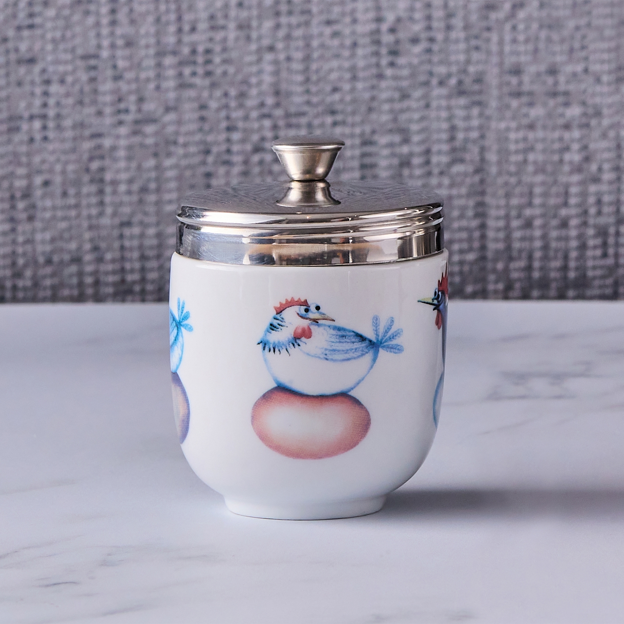 BIA - Set of 2 Egg Coddlers - Hatching Eggs by Clare Mackie