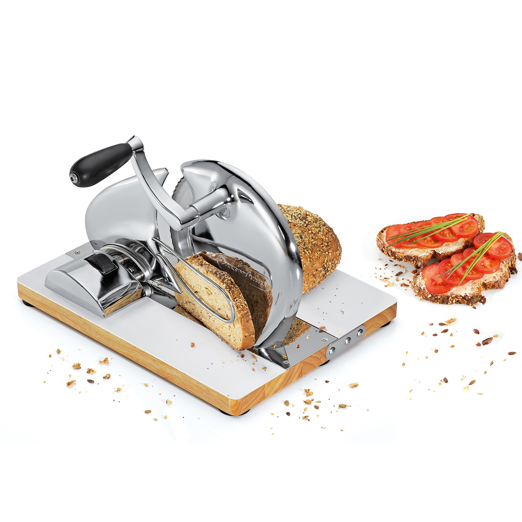 Zassenhaus - Bread Slicer - VINTAGE - Chrome