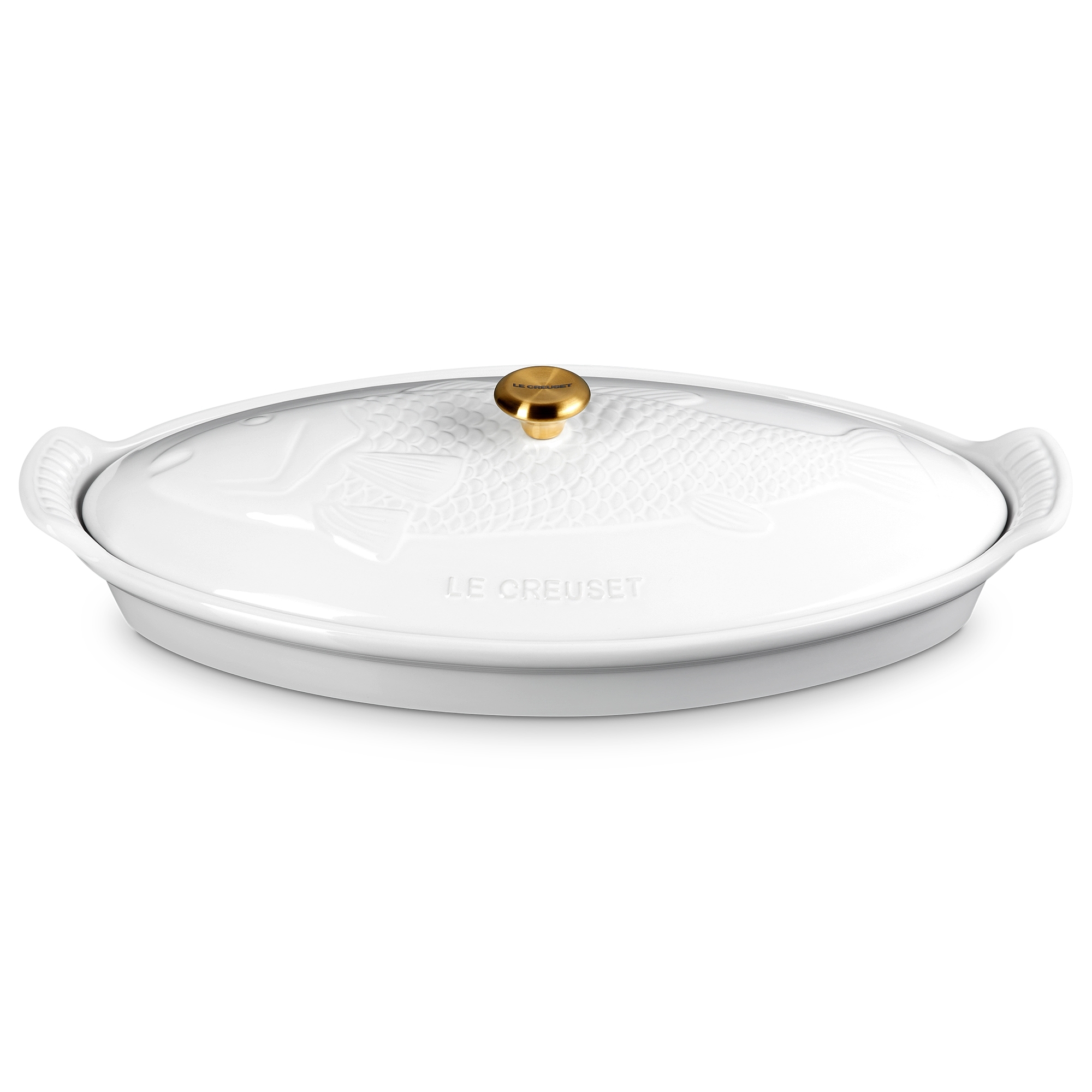 Le Creuset - Fischbackform Tradition mit Deckel 1,6 L