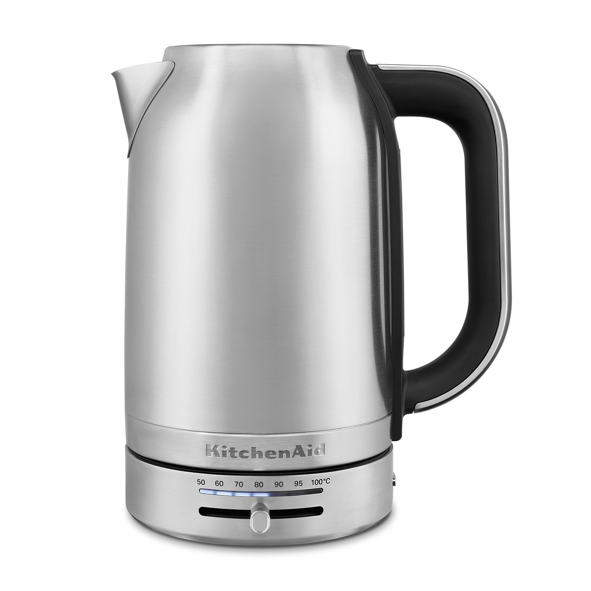 KitchenAid - 5KEK1701 - 1,7L Wasserkocher mit Temperatureinstellung - Edelstahl KitchenAid - 5KEK1701 - 1,7L Wasserkocher mit Temperatureinstellung - Edelstahl