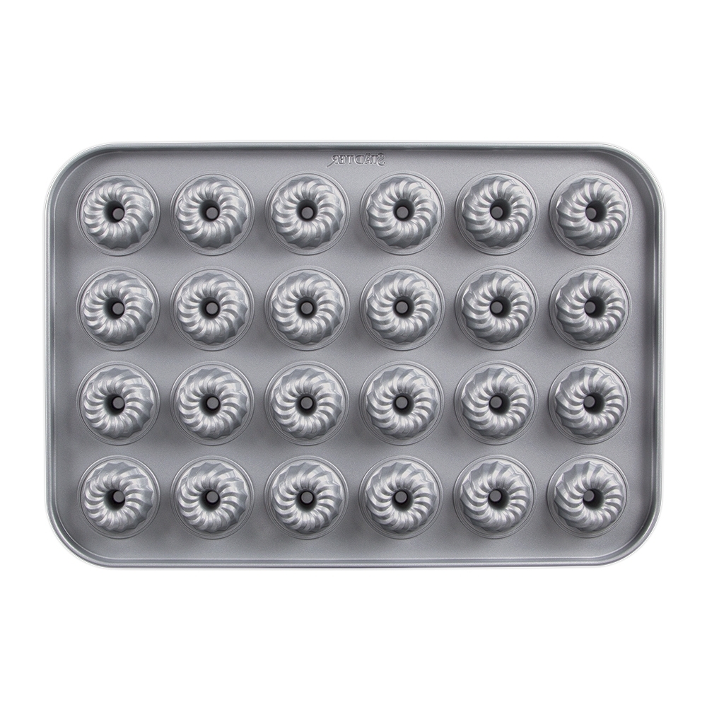 Städter - We-Love-Baking Gugelhupf ca. 38 x 26 cm Silber Konfekt