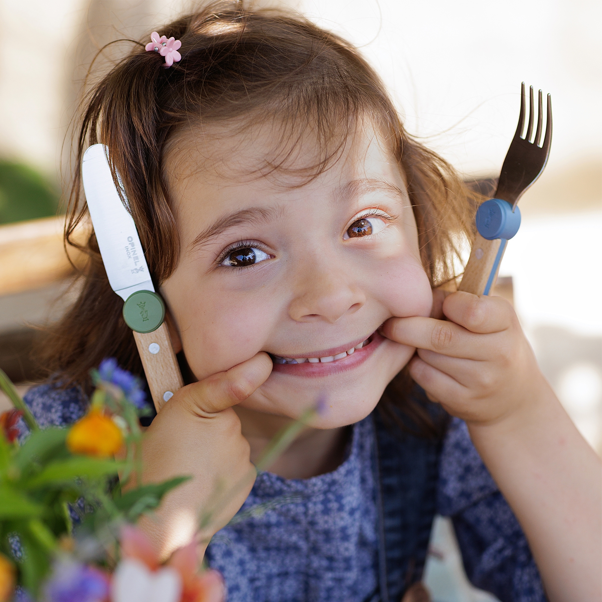 Opinel - Kinderbesteck-Set - LE PETIT GOURMET - Olivgrün