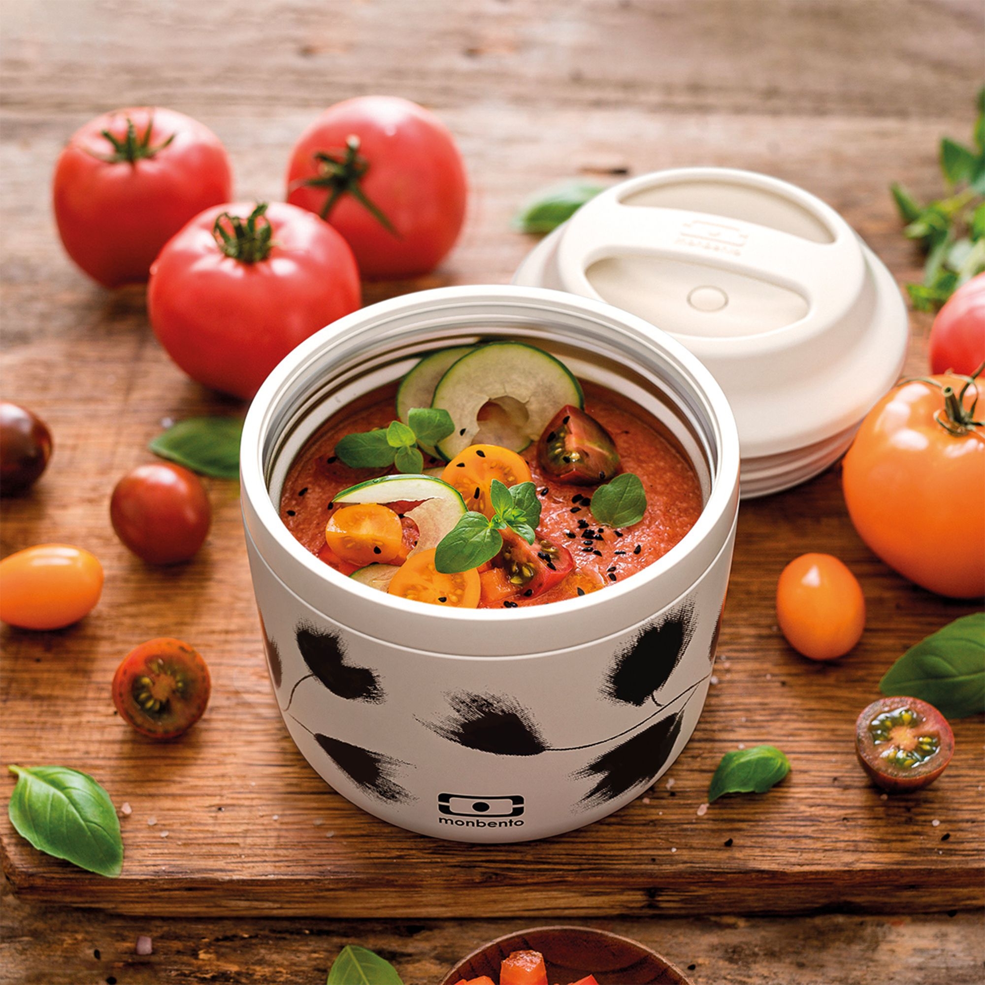 monbento - MB Element - Isotherme Lunchbox Graphic Plume monbento - MB Element - Isotherme Lunchbox Graphic Plume