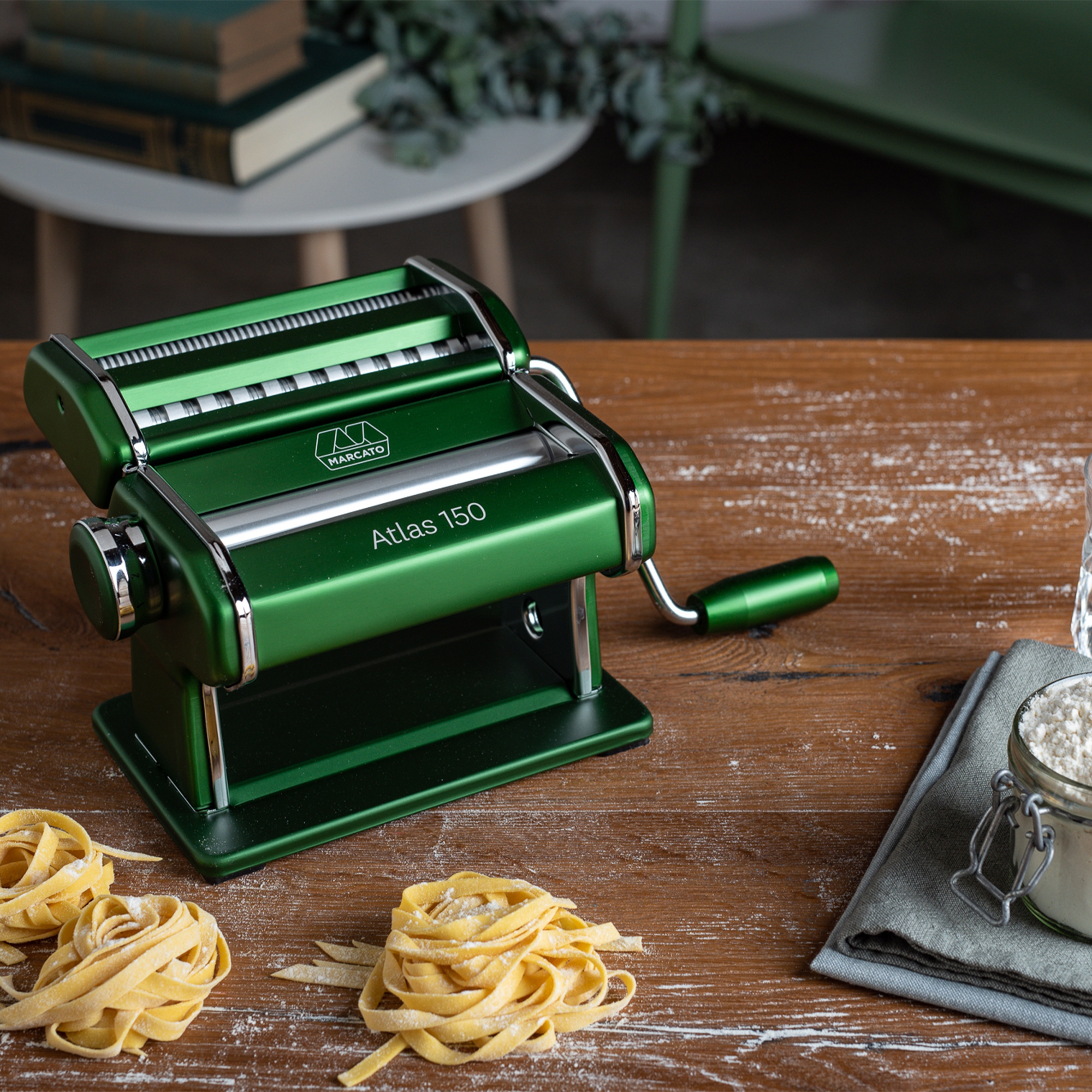 Marcato - Pasta machine "Atlas 150 Design" Green