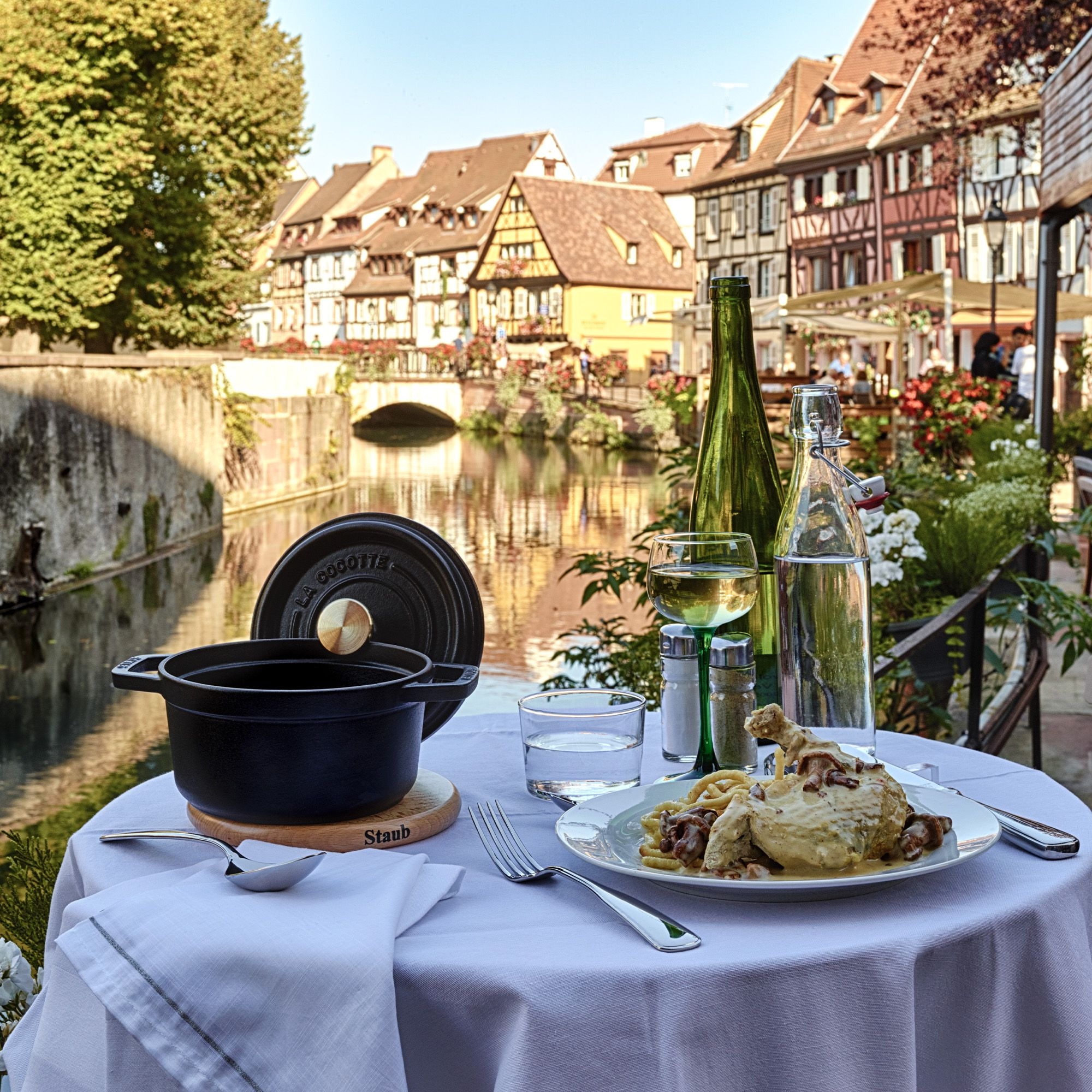 STAUB - Cocotte | round | 18 cm | Black