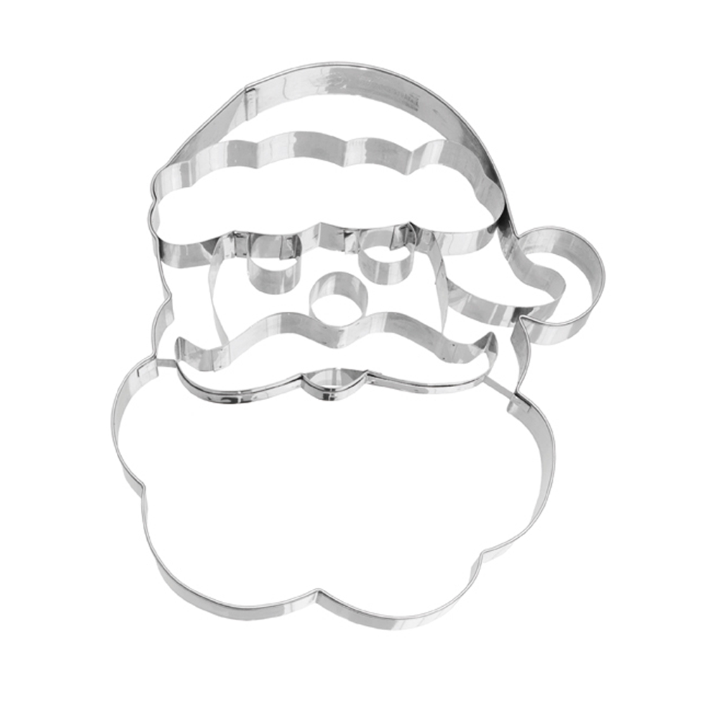 RBV Birkmann - Ausstechform Weihnachtsmann-Gesicht 18,5 cm RBV Birkmann - Ausstechform Weihnachtsmann-Gesicht 18,5 cm