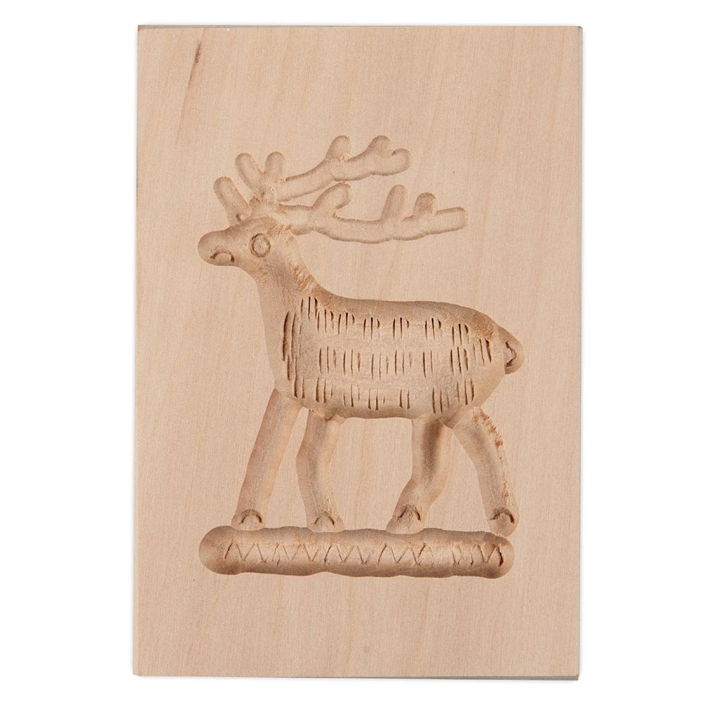 Städter - Wooden mould Deer 6 x 8 cm