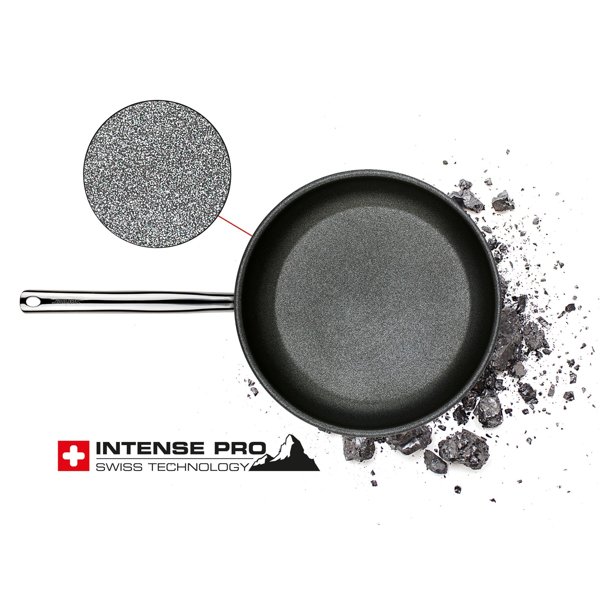 Intense Pro pan with Swiss Technology non-stick coating