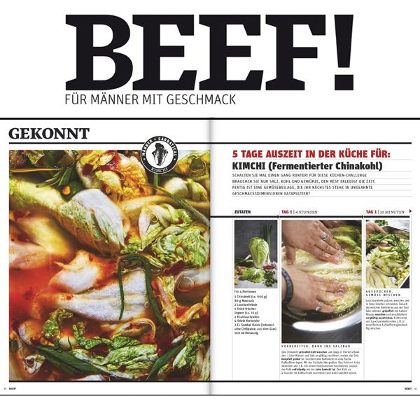 Nr. 54 BEEF! Für Männer mit Geschmack 6/2019 - Ente gut, alles gut