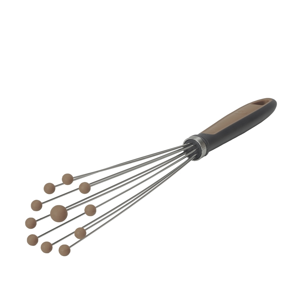 Cooking Flower - Ball Whisk - 33,5 cm, taupe Cooking Flower - Ball Whisk - 33,5 cm, taupe