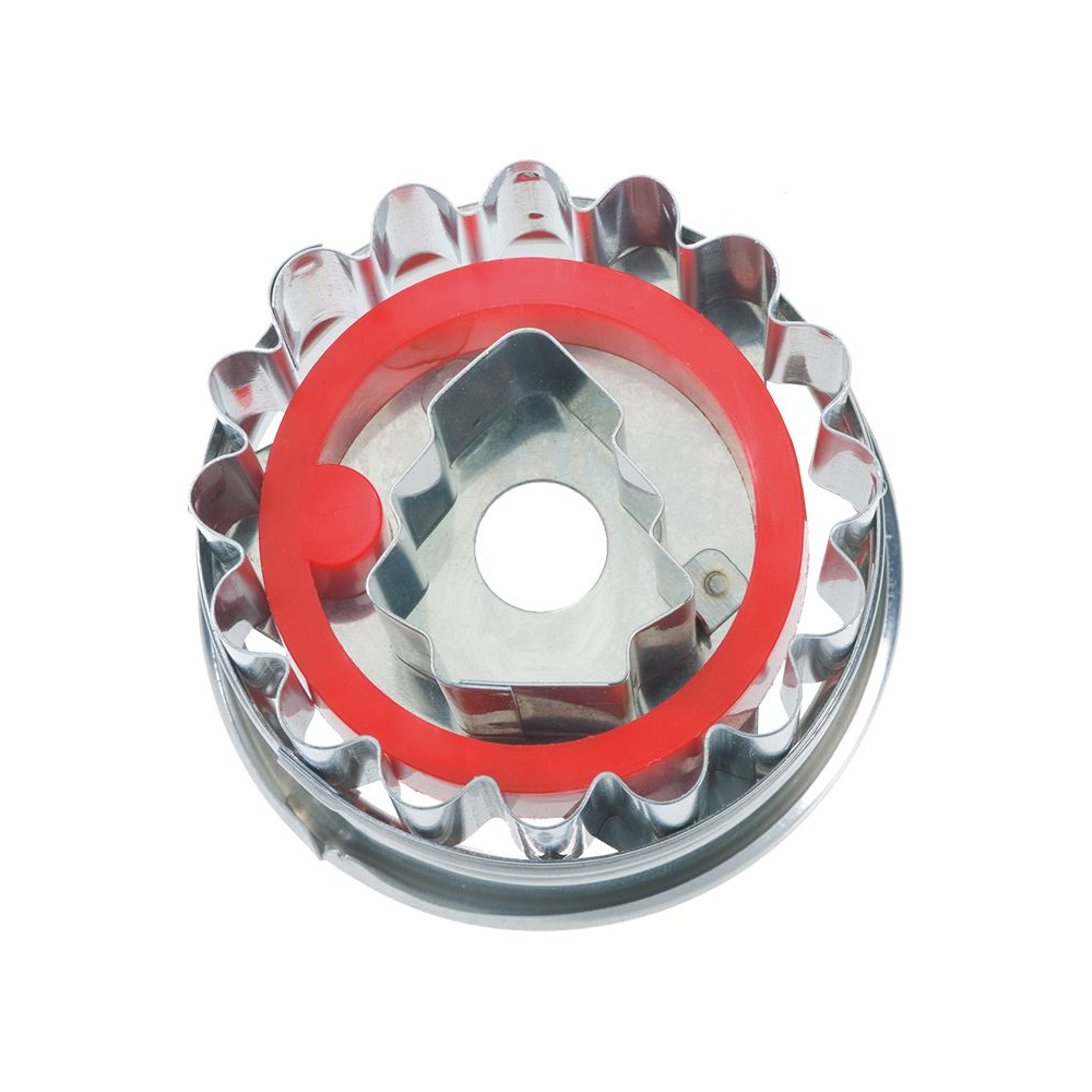 RBV Birkmann - Ausstechform  Linzer mit Tanne 5 cm RBV Birkmann - Ausstechform  Linzer mit Tanne 5 cm