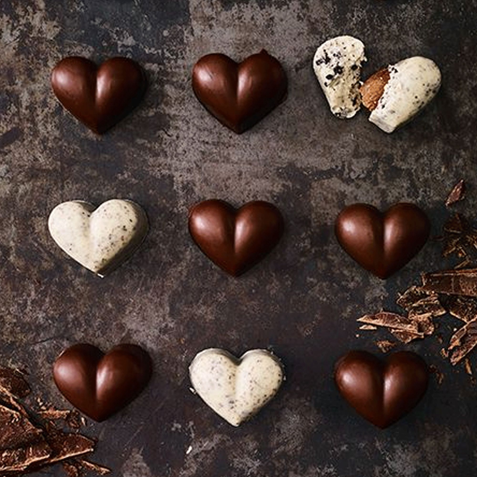 BR Chocolaterie Heart 2 pcs.