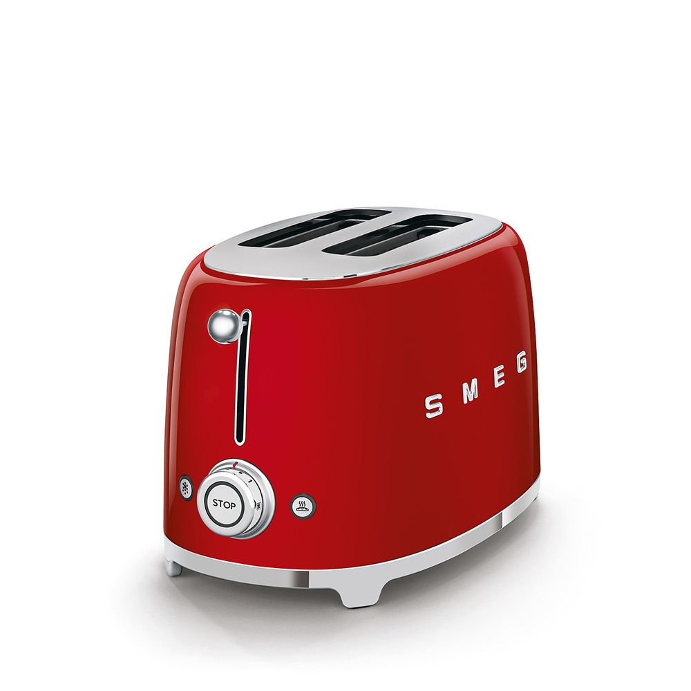 Smeg - 2-Schlitz-Toaster Kompakt - Designlinie Stil Der 50° Jahre