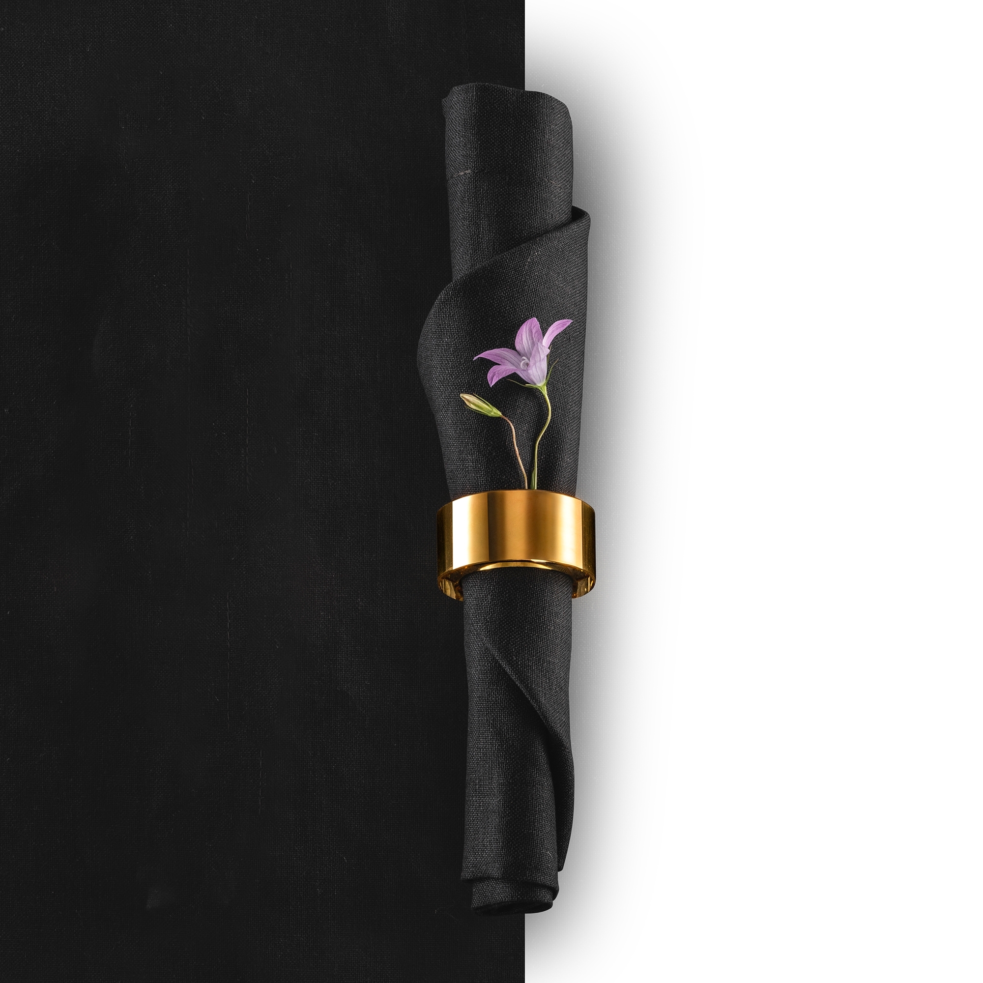 Eisch – Napkin rings, set of 2, gold