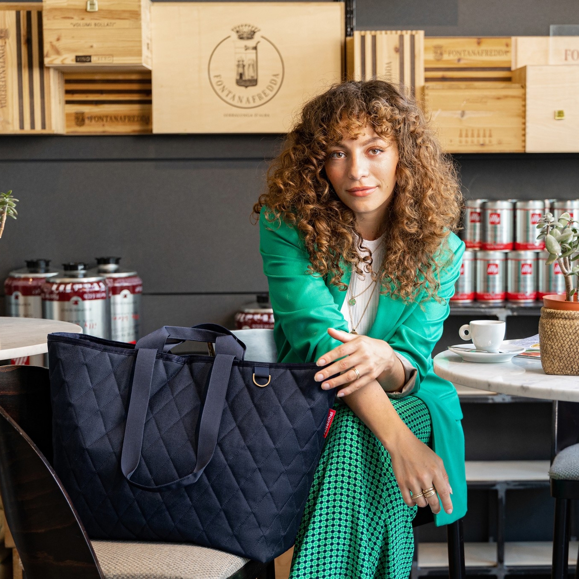 reisenthel - classic shopper XL - midnight gold