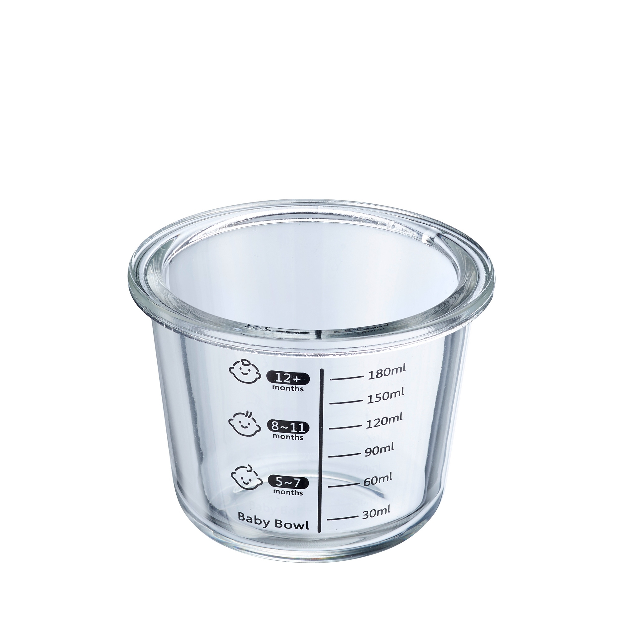 Westmark - Glass food storage box »Baby Bowl«, 200 ml, round