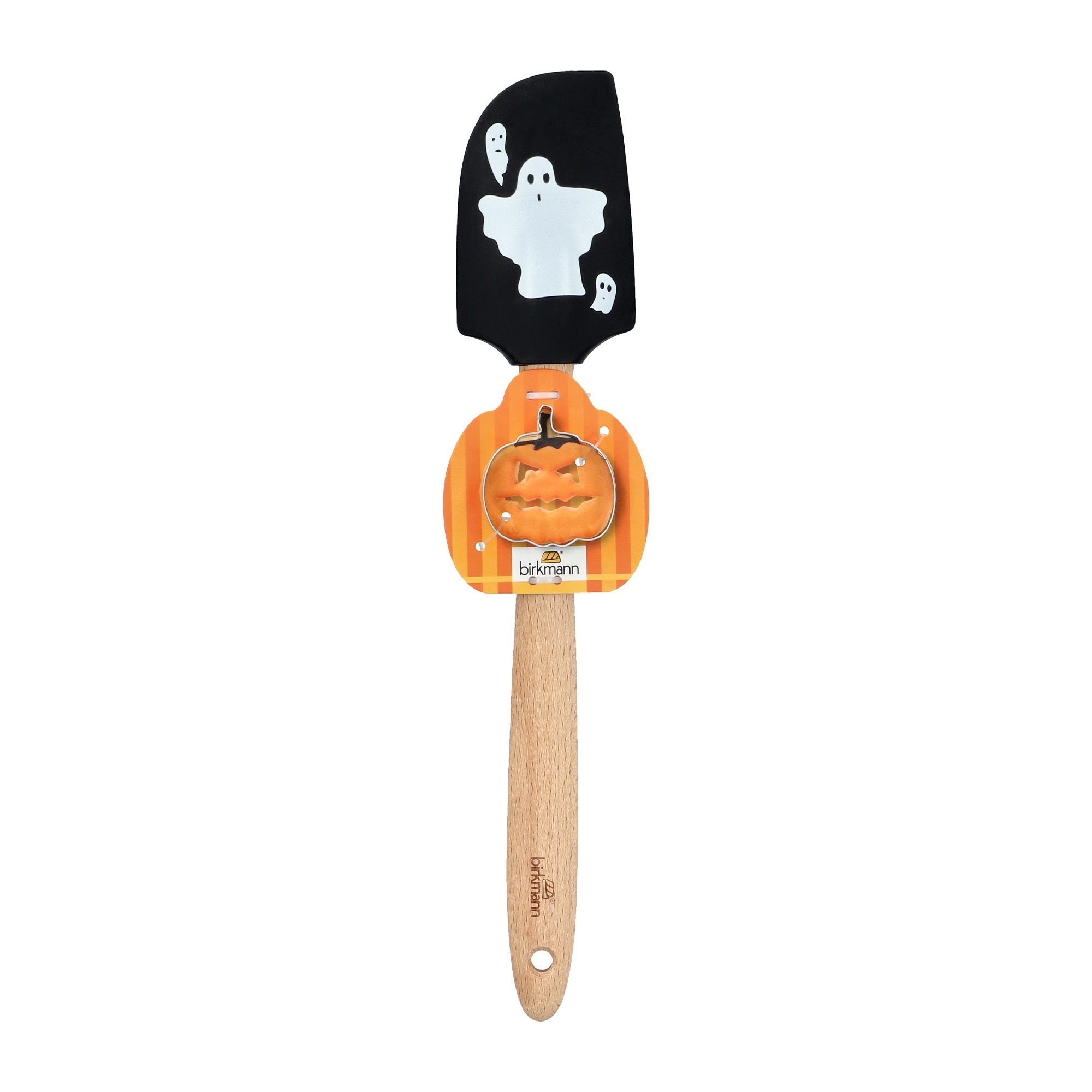 Birkmann - Dough scraper with cookie cutter - Ghosts