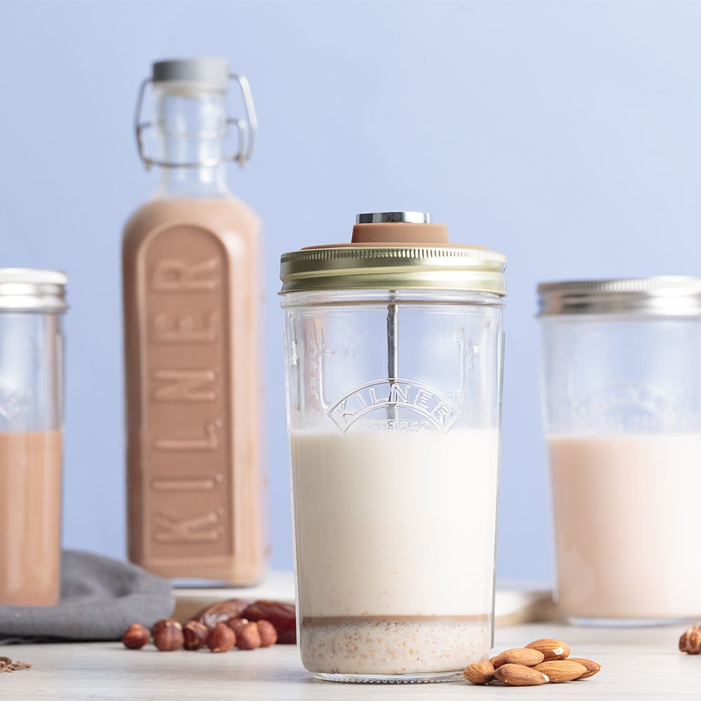Kilner - Nut Beverage Set - 2 x 500 ml Kilner - Nut Beverage Set - 2 x 500 ml
