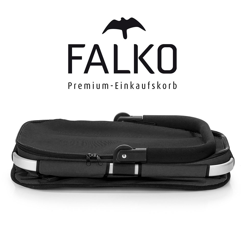 Genius - Falko Thermo Shopping Basket - Black Dots