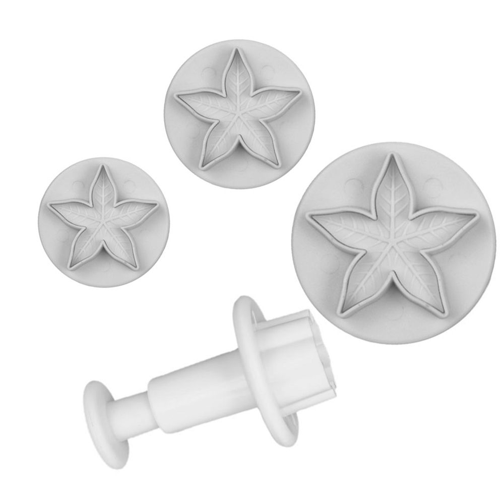 Städter - Professional cutter Star fruits - 20 / 35 / 40 mm - Set, 3 pieces
