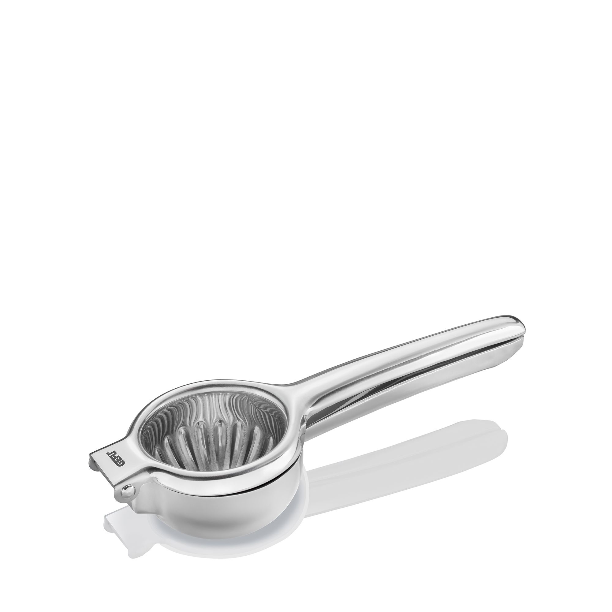 Stainless steel citrus squeezer for lemons and limes