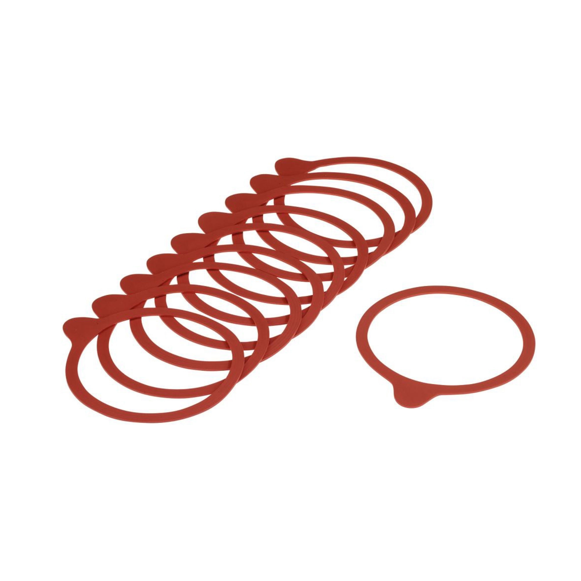 Westmark - 10 Einkoch-Gummiringe, 112 x 128 mm Westmark - 10 Einkoch-Gummiringe, 112 x 128 mm