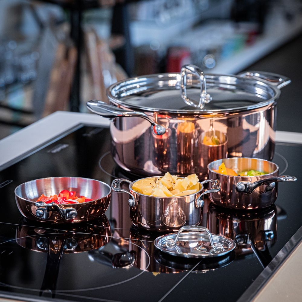 Spring - Culinox - Deep casserole with lid Ø 24 cm Spring - Culinox - Deep casserole with lid Ø 24 cm