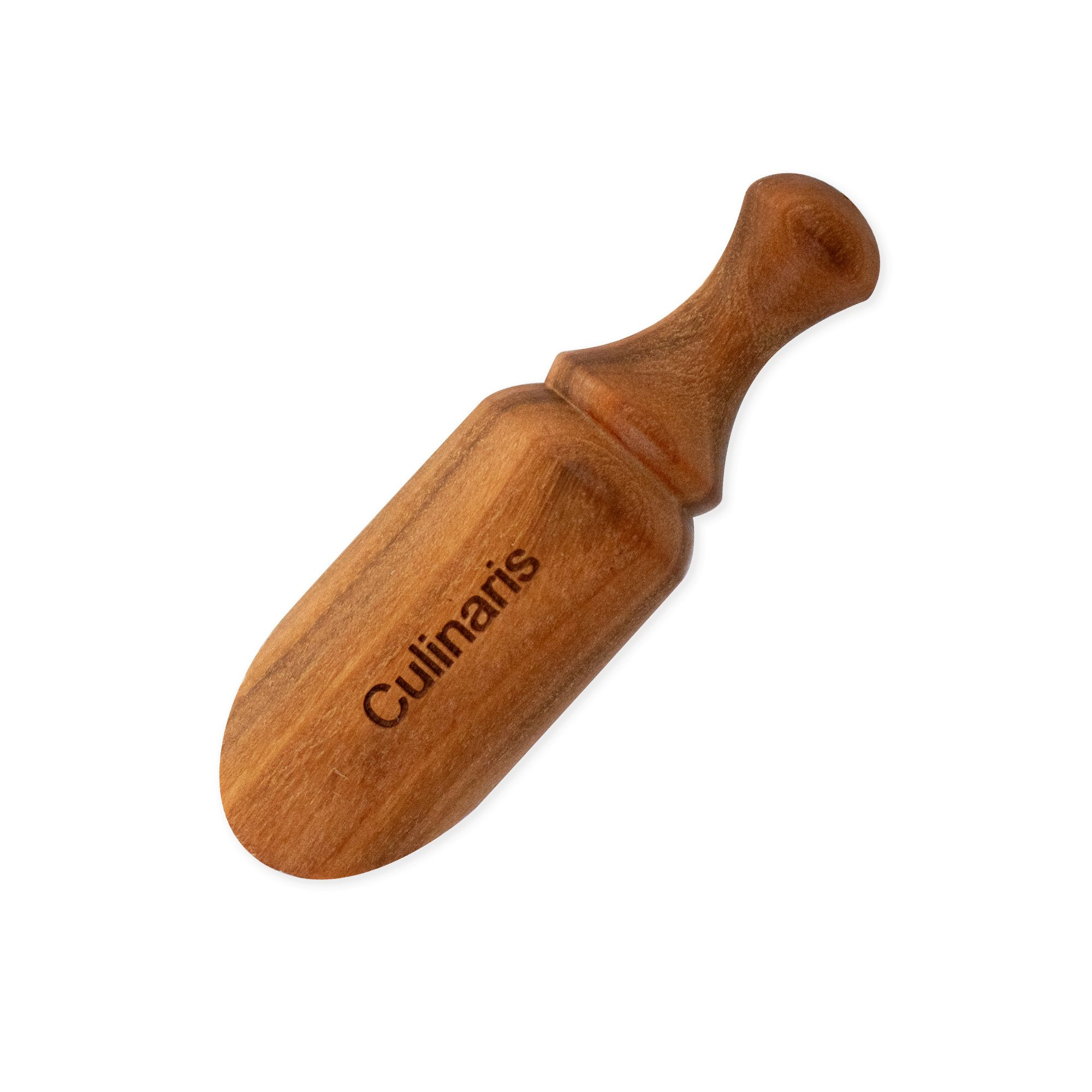 Cherry wood 9 cm coffee scoop with Culinaris logo