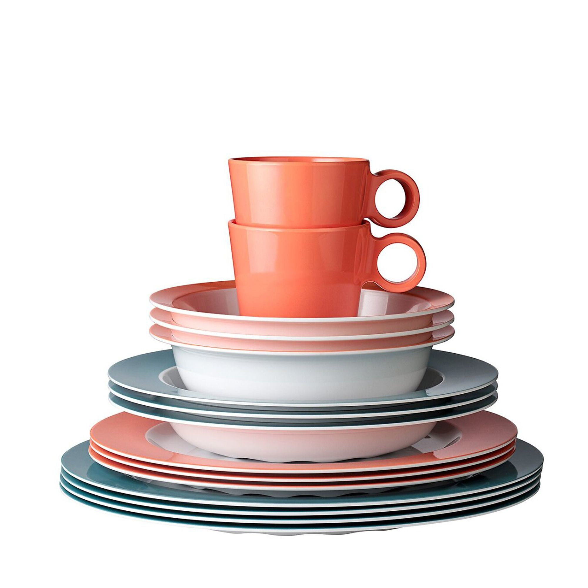 Mepal - Wave Dinner Plate - different colors