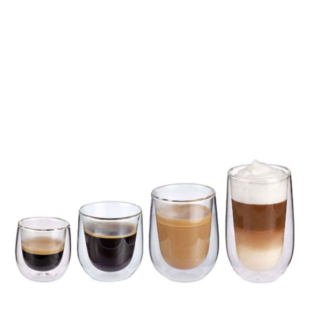 cilio - Double-walled coffee glasses VERONA - set of 2