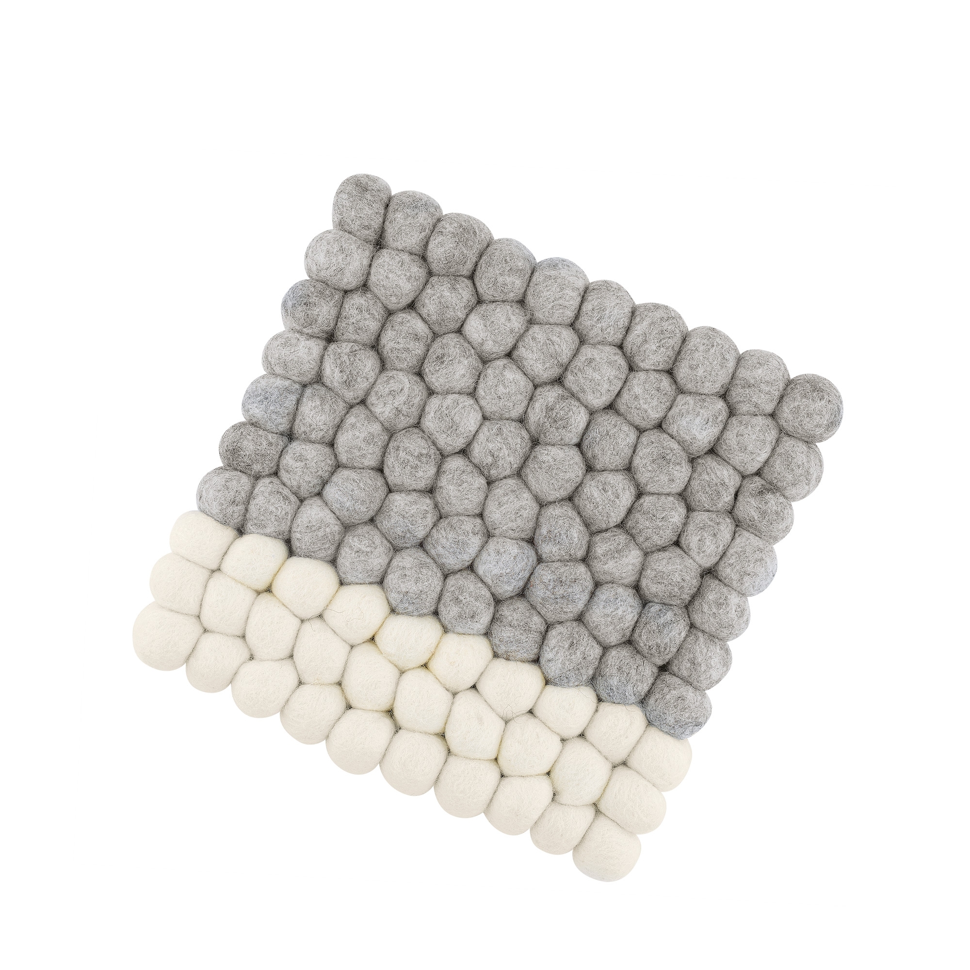 cilio - Untersetzer - LANA DUE - grau-weiß cilio - Untersetzer - LANA DUE - grau-weiß