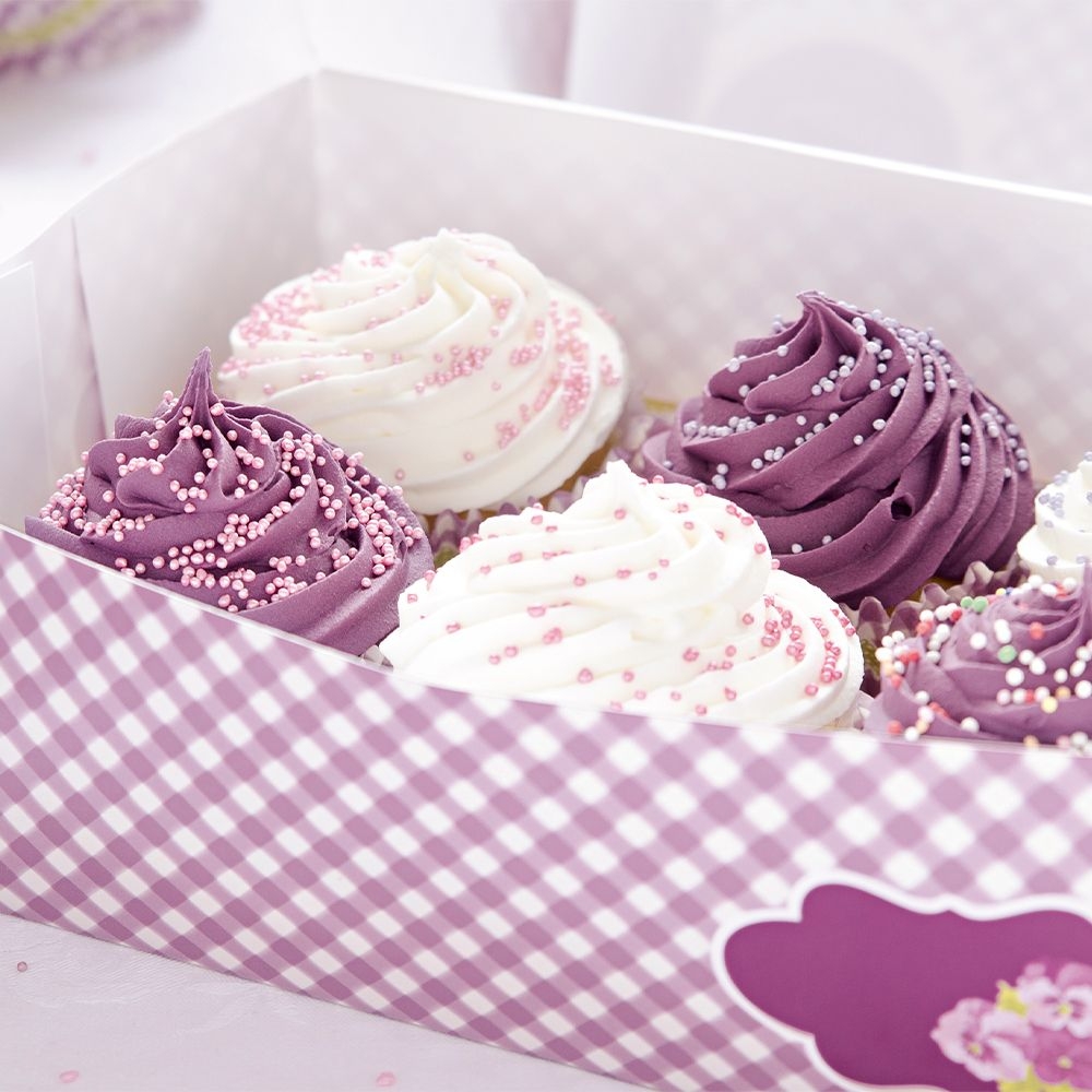 Städter - 6s Muffin- & Cupcake carrier - 24 x 16,5 x 7,5 cm - different designs Städter - 6s Muffin- & Cupcake carrier - 24 x 16,5 x 7,5 cm - different designs