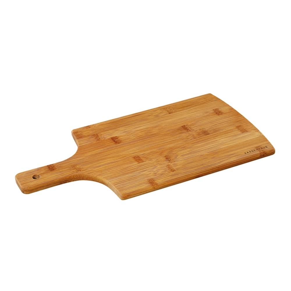 Zassenhaus - cutting board with handle bamboo - 38x20 cm