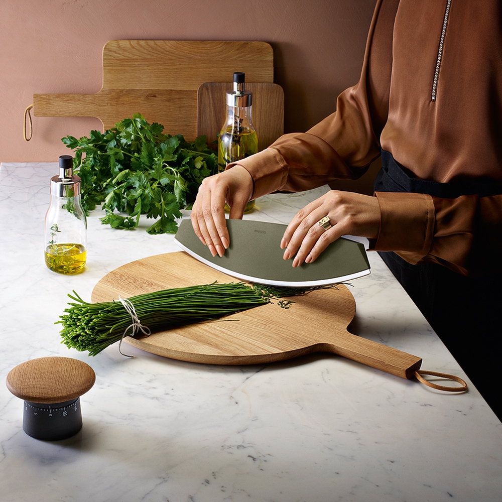 Eva Solo - Pizza/Herb Knife - Green tool