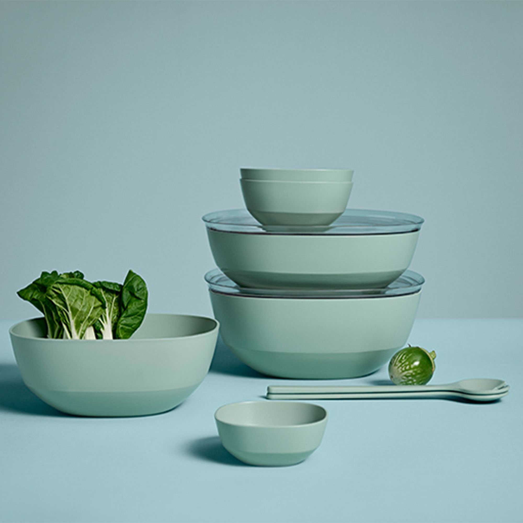 Mepal - Silueta - Salatbesteck 2-teilig - Nordic white Mepal - Silueta - Salatbesteck 2-teilig - Nordic white