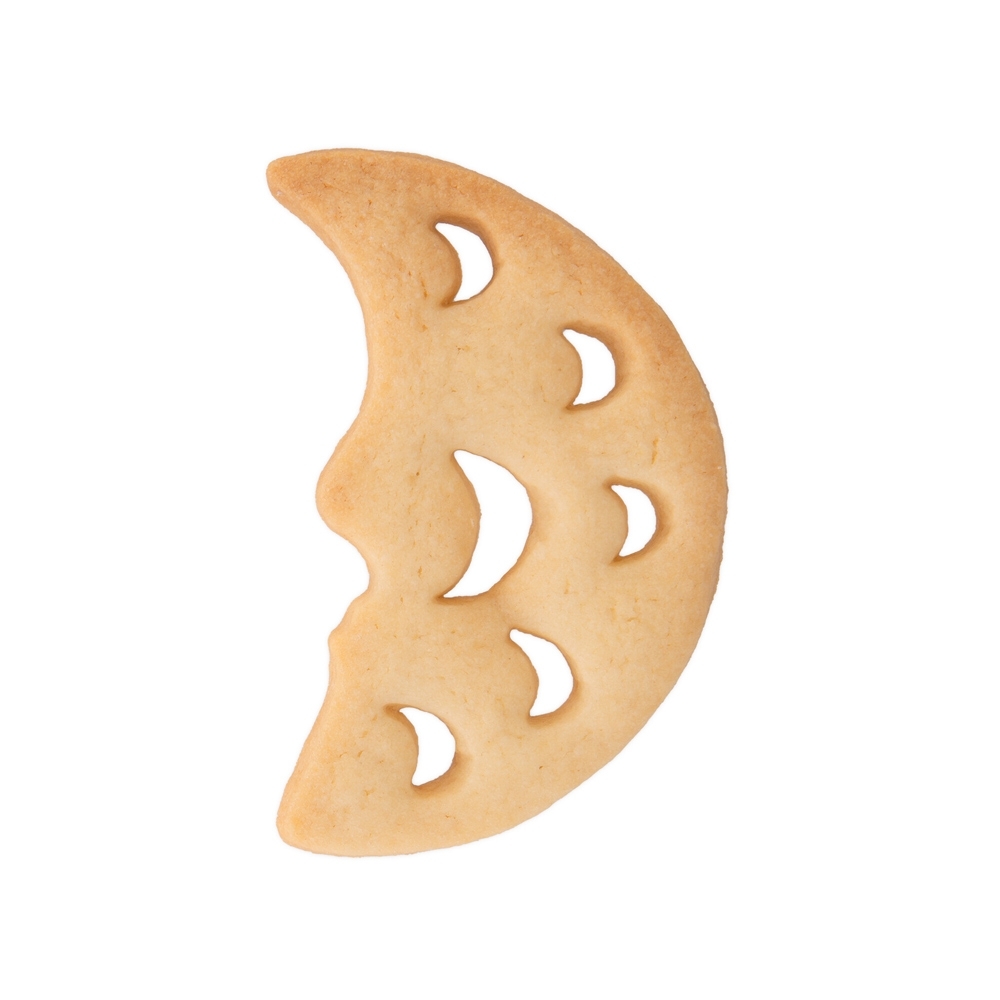 Städter - Cookie Cutter - Moon - with 6 moon recesses - 5 cm