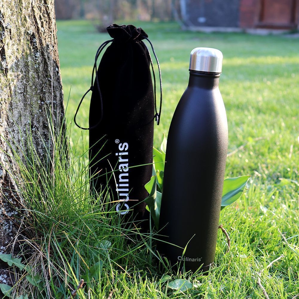 Insulated bottle - 750 ml - black | Culinaris