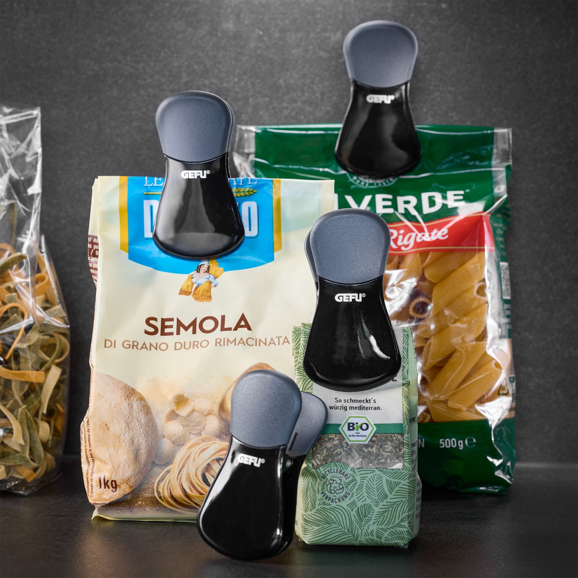 Gefu - Clips PERTO, 4 pieces