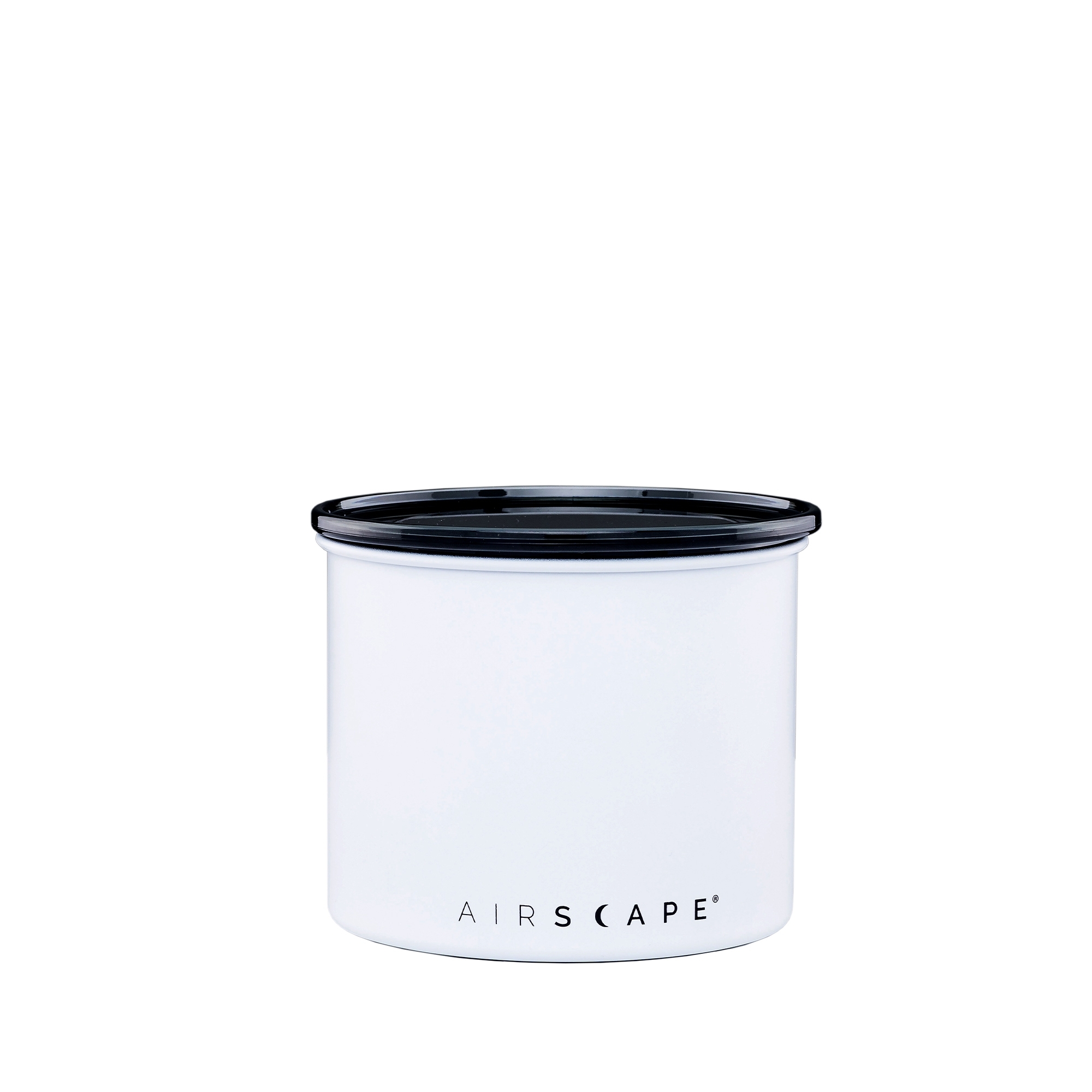 Airscape® – Stainless Steel Aroma Container, small, matte white