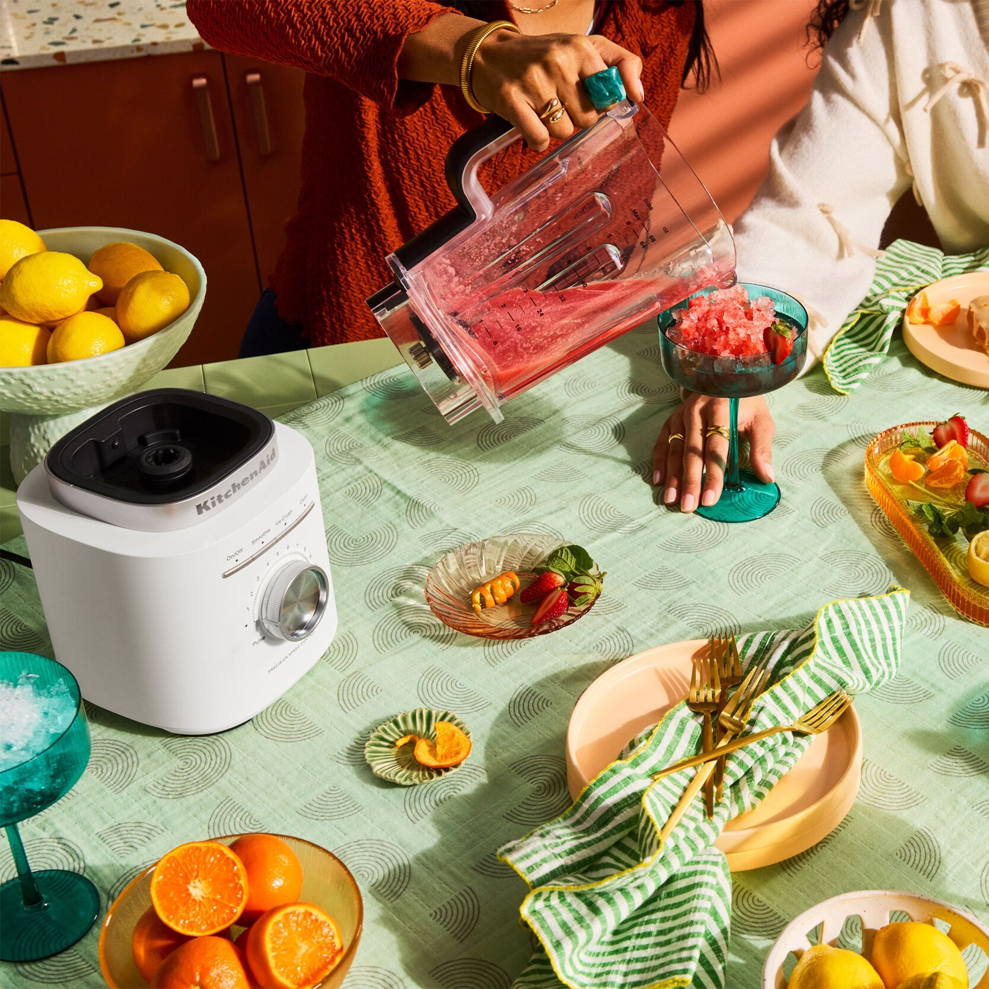 KitchenAid - Pure Power Stand Mixer - Porcelain White