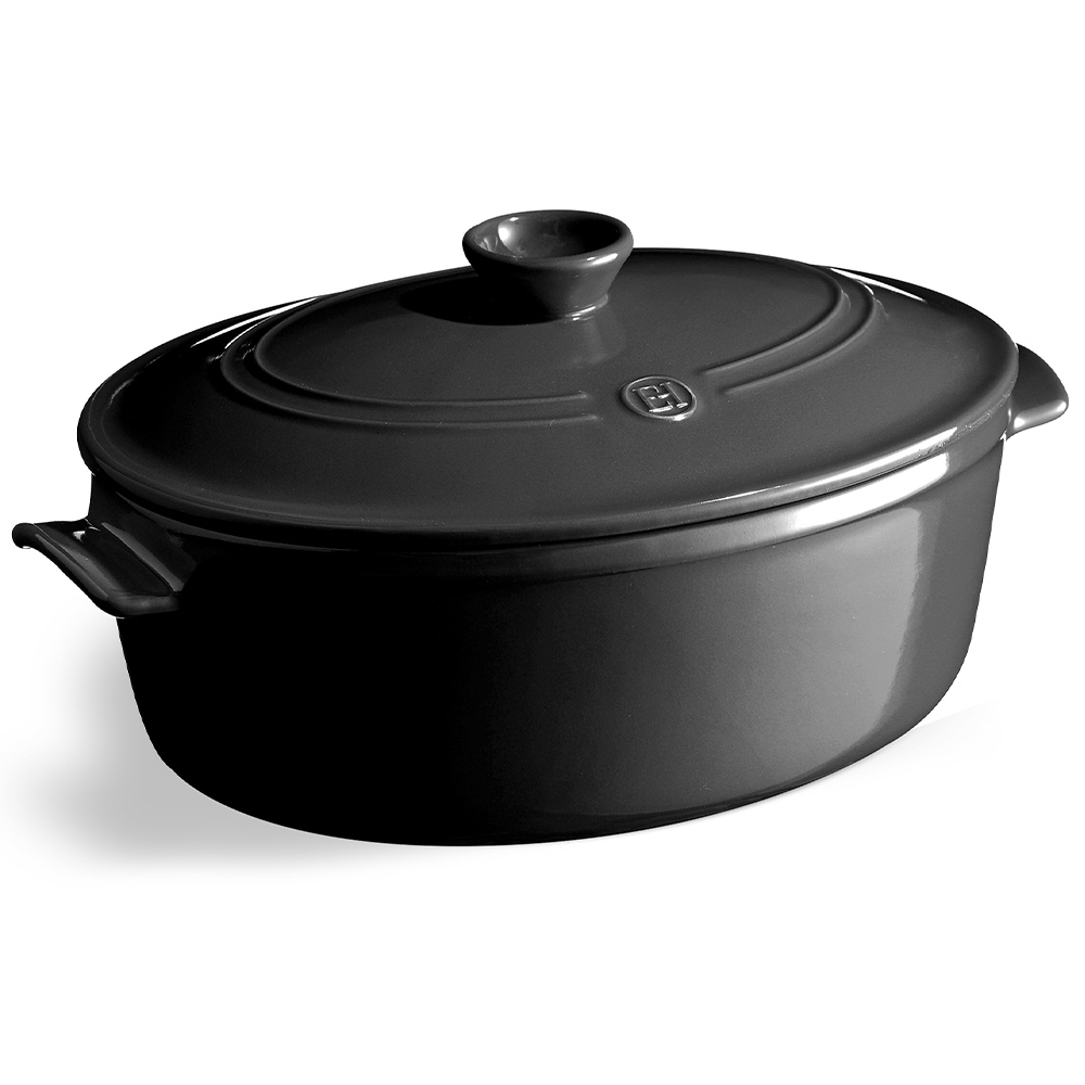 Emile Henry - Oval stewpot  6 L Emile Henry - Oval stewpot  6 L