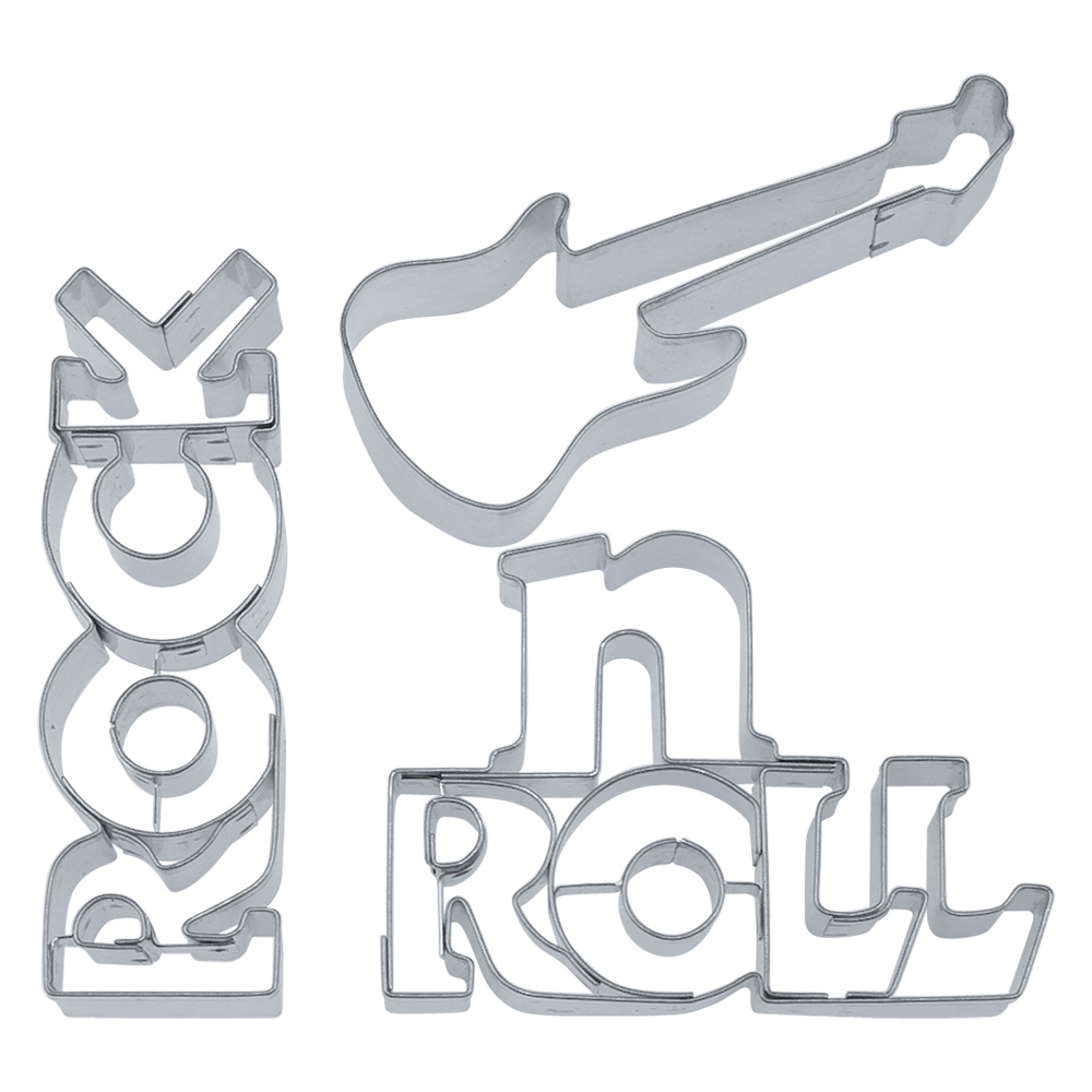 Städter - Cookie Cutter Rock 'n' roll 3 pieces - 7–7,5 cm